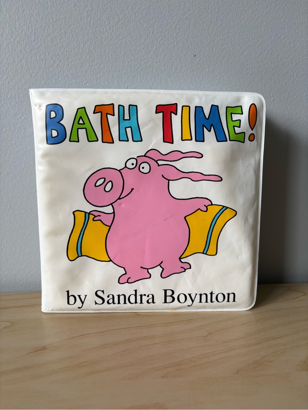 Sandra Boynton Kids Bath Book - Pink Pig "Bath Time" 🛁